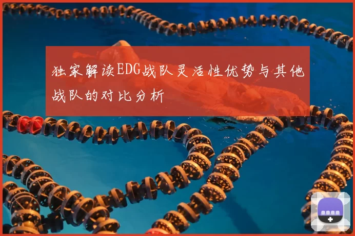 独家解读EDG战队灵活性优势与其他战队的对比分析